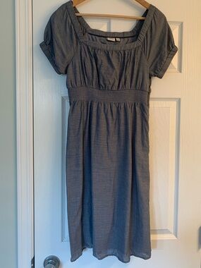 Esprit Chambray Midi Dress
